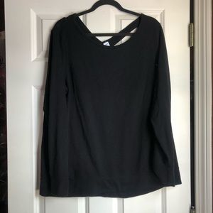 Old Navy Active Black Crew Neck